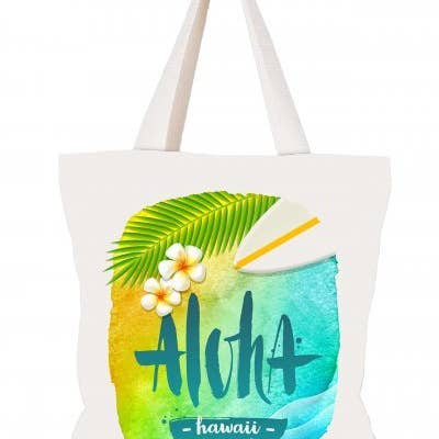 BORSA A TRACOLLA TARTARUGA «ALOHA HAWAII» per la vendita all'ingrosso da parte di Bean & Vanilla