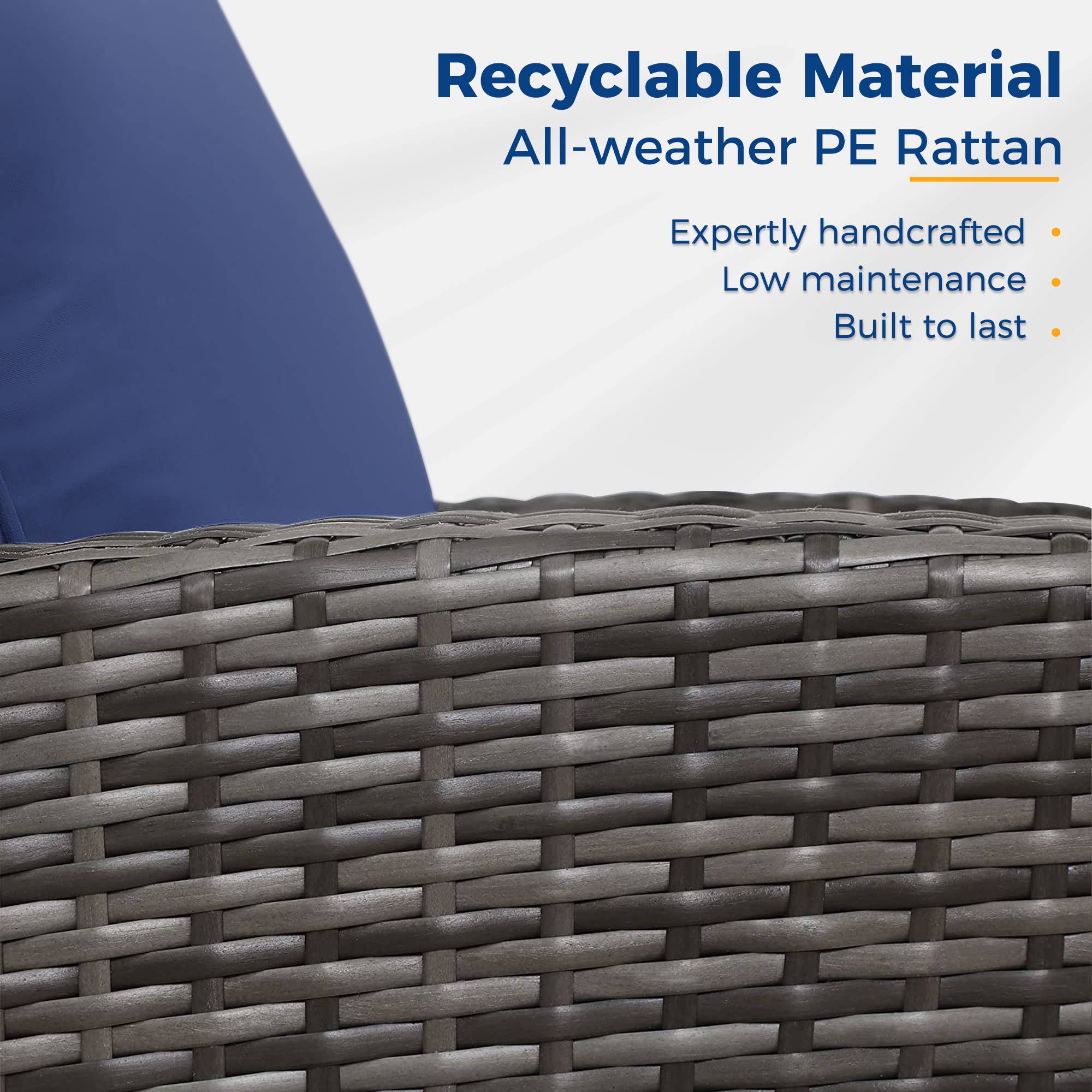 Heynemo - Wholesale Patio Set - 5 Piece Outdoor Patio Furniture Sets, Wicker Sofa Set6