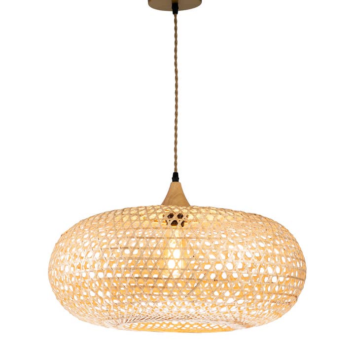 ELE Light & Decor - Wholesale Chandelier/Hanging Light - Wicker Rattan Pendant Light