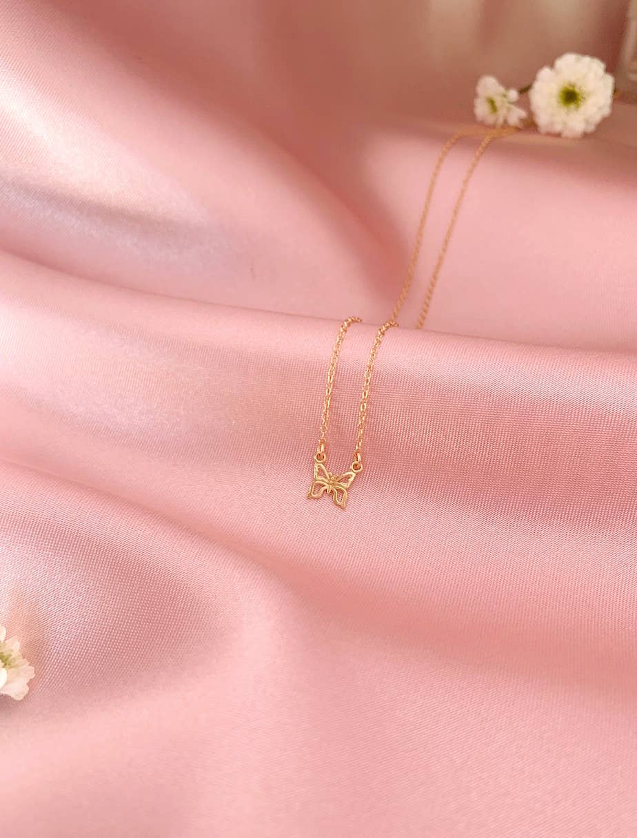 Katie Dean - Wholesale Pendant/Charm Necklace - Butterfly Necklace2