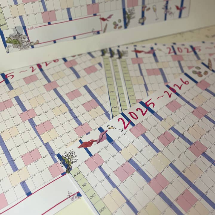 Edinburgh Letters – wholesale Planner – Academic Wall Planner 25/263