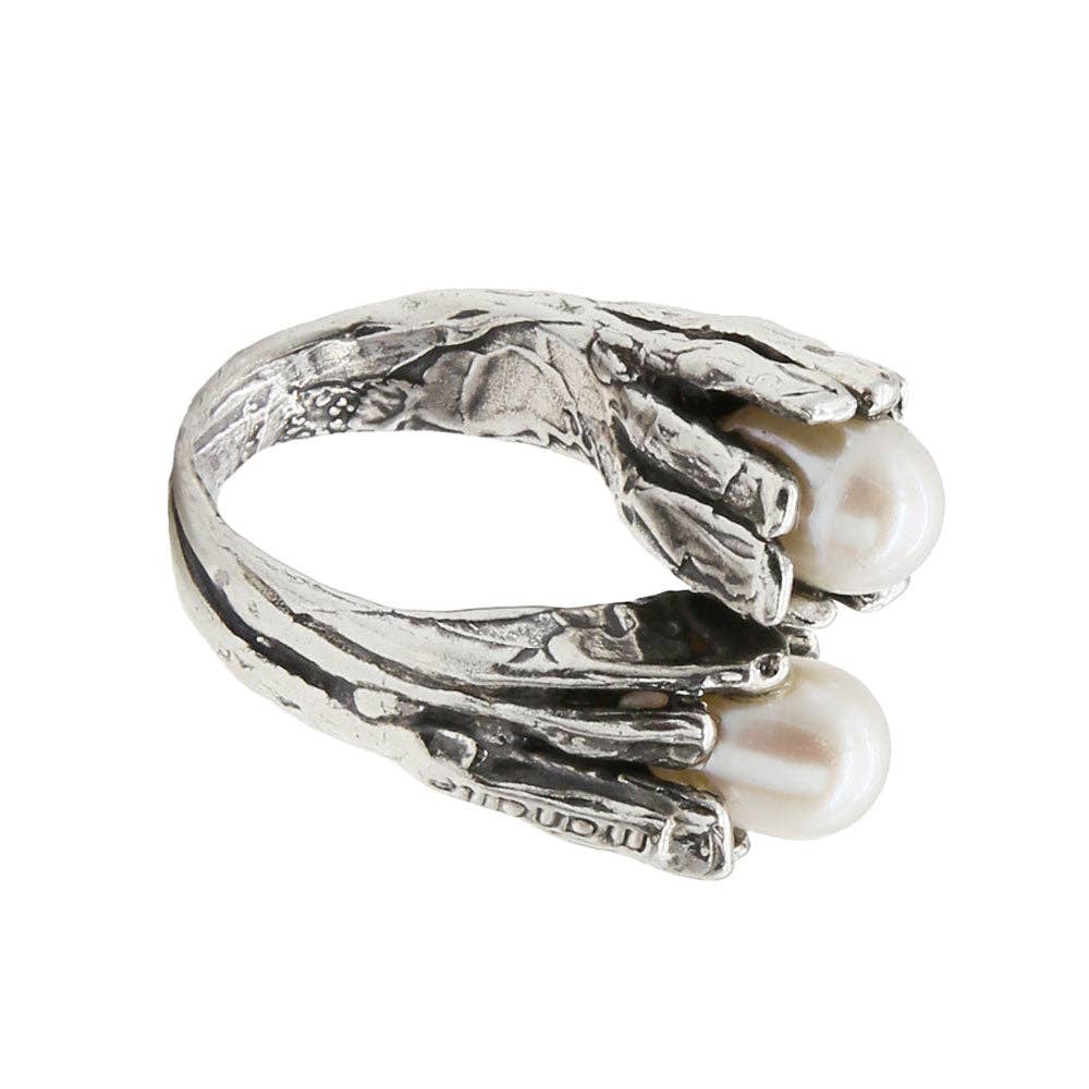 Mandile Gioielli - Wholesale Cocktail/Statement Ring - Silver ring with semiprecious stones (AR030)7