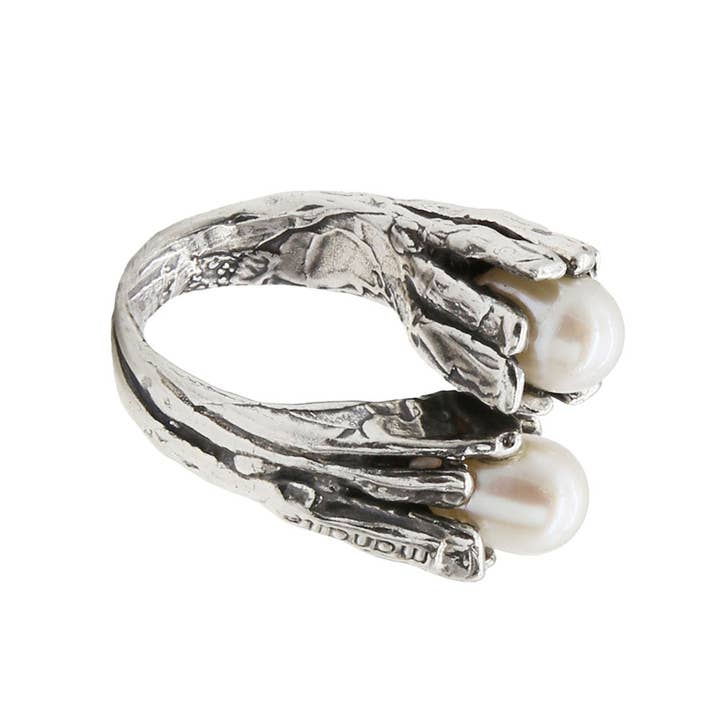Mandile Gioielli - Wholesale Cocktail/Statement Ring - Silver ring with semiprecious stones (AR030)7
