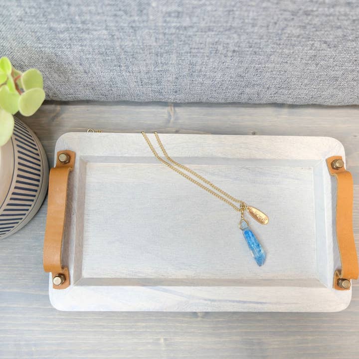 BlueButterflyBazaar - Wholesale Halskettinghanger - Finn's Kyber Crystal kleine hanger ketting Star Wars cadeau
