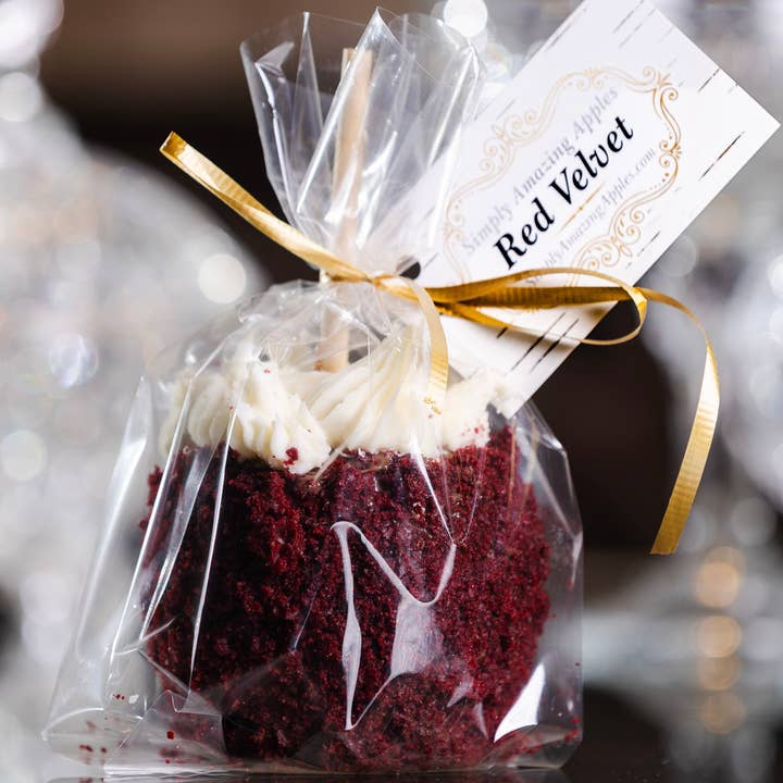 Simply Amazing Apples - Wholesale Chocolate Covered Sweets - Red Velvet Milk Chocolate Caramel Apple2