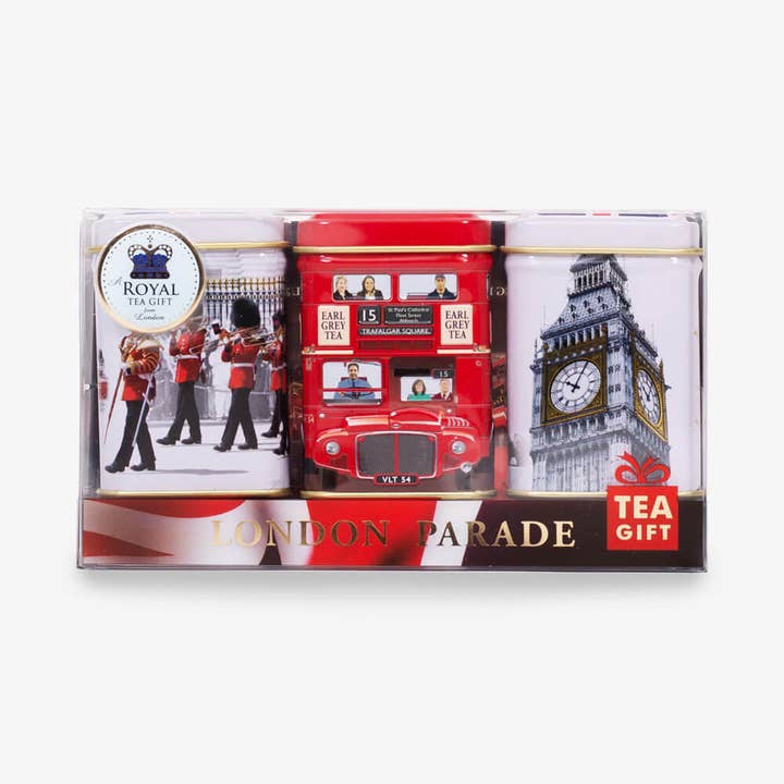 London Parade (3 x 25g Caddies) for wholesale by Ahmad Tea
