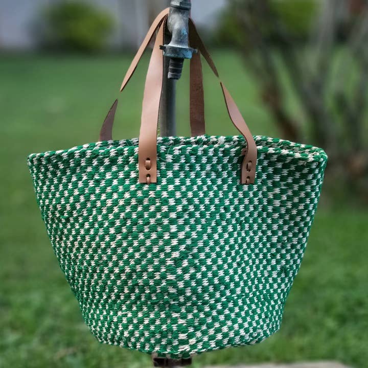 African Craft Collection – Großhandel Henkeltasche – Damen – Handtaschen mit Tragegriff aus Sisal und Wolle2