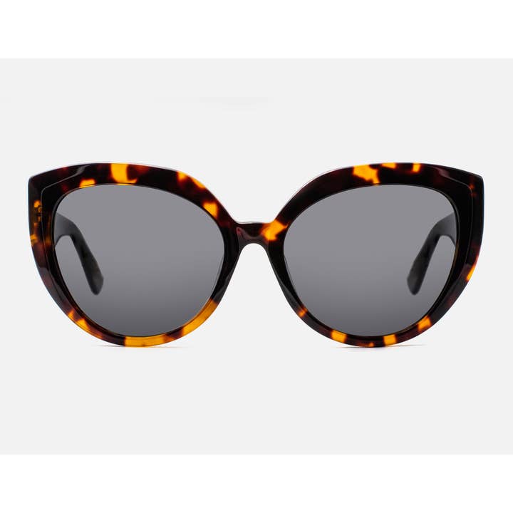 Elba Marmoreret Havana Solbriller - Grå for engroshandel hos KYPERS EYEWEAR