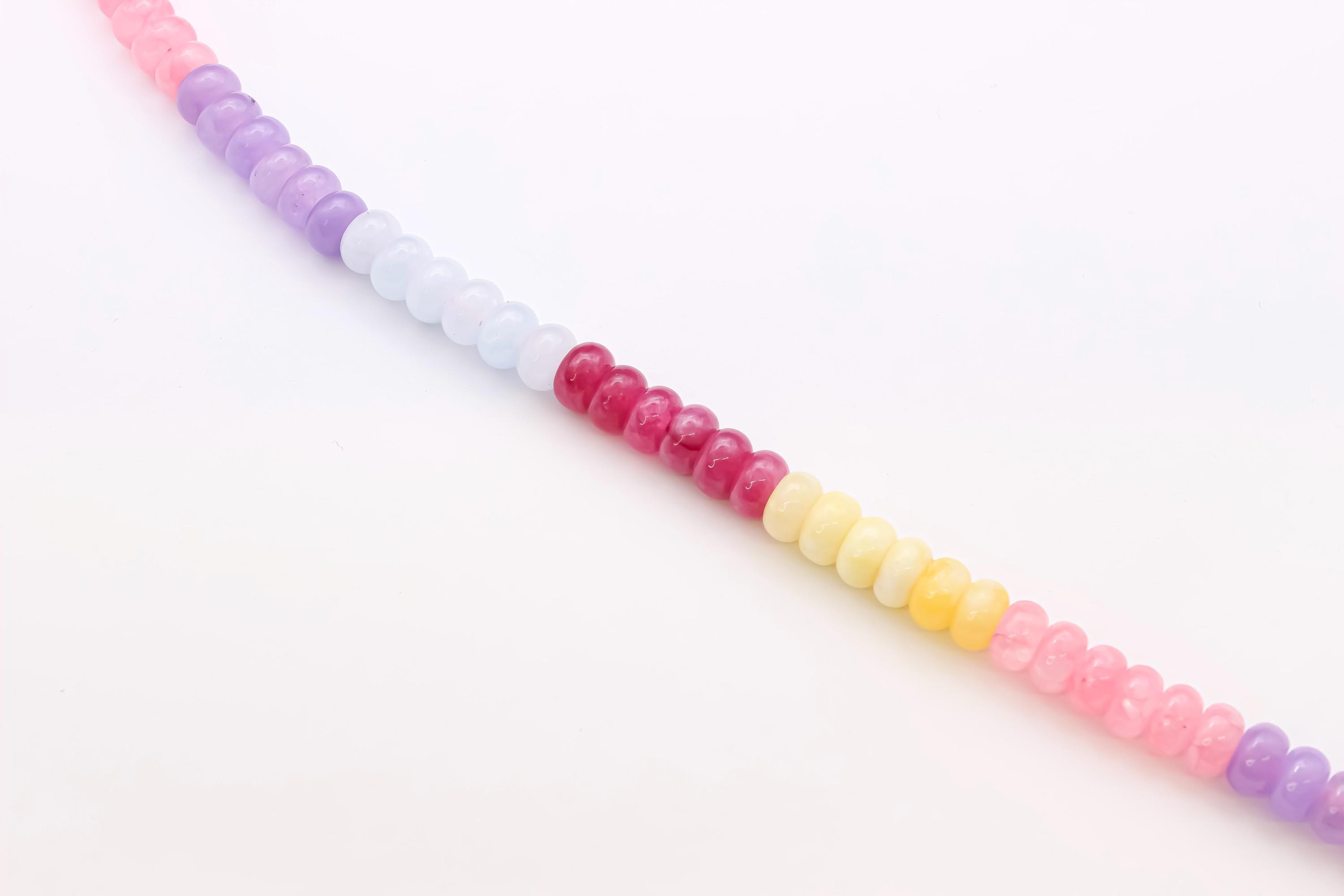 Jewel Pledge - Wholesale Beads - COLOR MIX Rondelle Beads Retro 80s 5x8mm Wholesale6