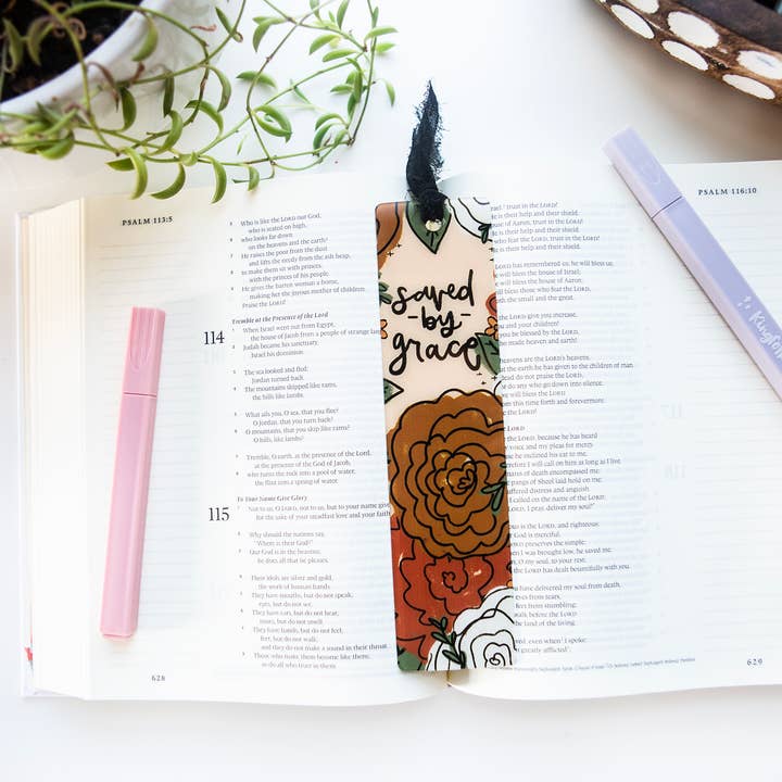 Segnalibro in Acrilico Raccolto di Colori Salvato dalla Grazia per la vendita all'ingrosso da parte di Kingfolk Co