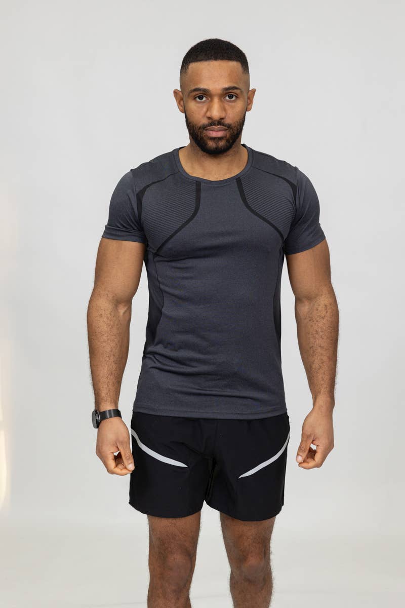 Zayne Paris – wholesale Träningskläder – Herr – TX932-1 sportset med löpartröja och shorts2