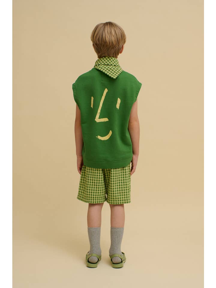 Verde PANTALONCINI A QUADRETTI in vendita all'ingrosso su Faire