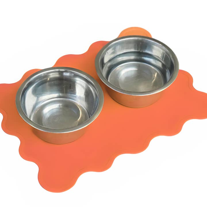Approved by Fritz - USA - Wholesale Pet Food Mat - Dog - The Fritz Bowl Mat For Dogs | For Ceramic Bowls, Stainless 10