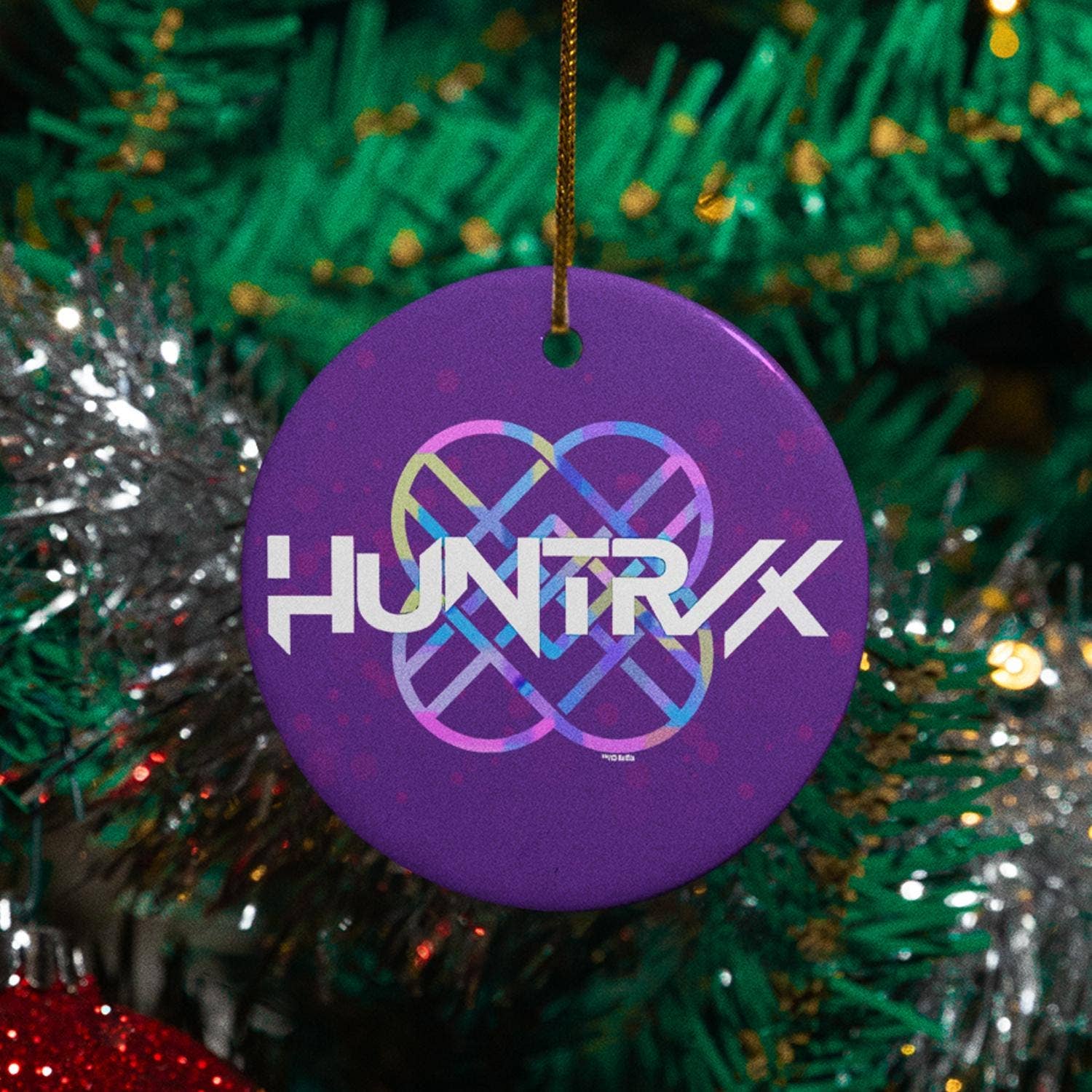 Embrova - Wholesale Ornament - Huntrix Logo Ornament, Kpop Huntrix Christmas Tree Decor2