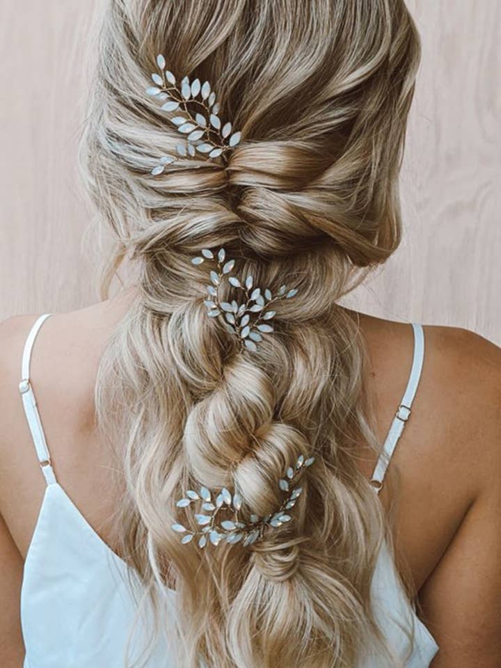 LOT DE 3 BROCHES EVIN pour la vente par Brides & Hairpins