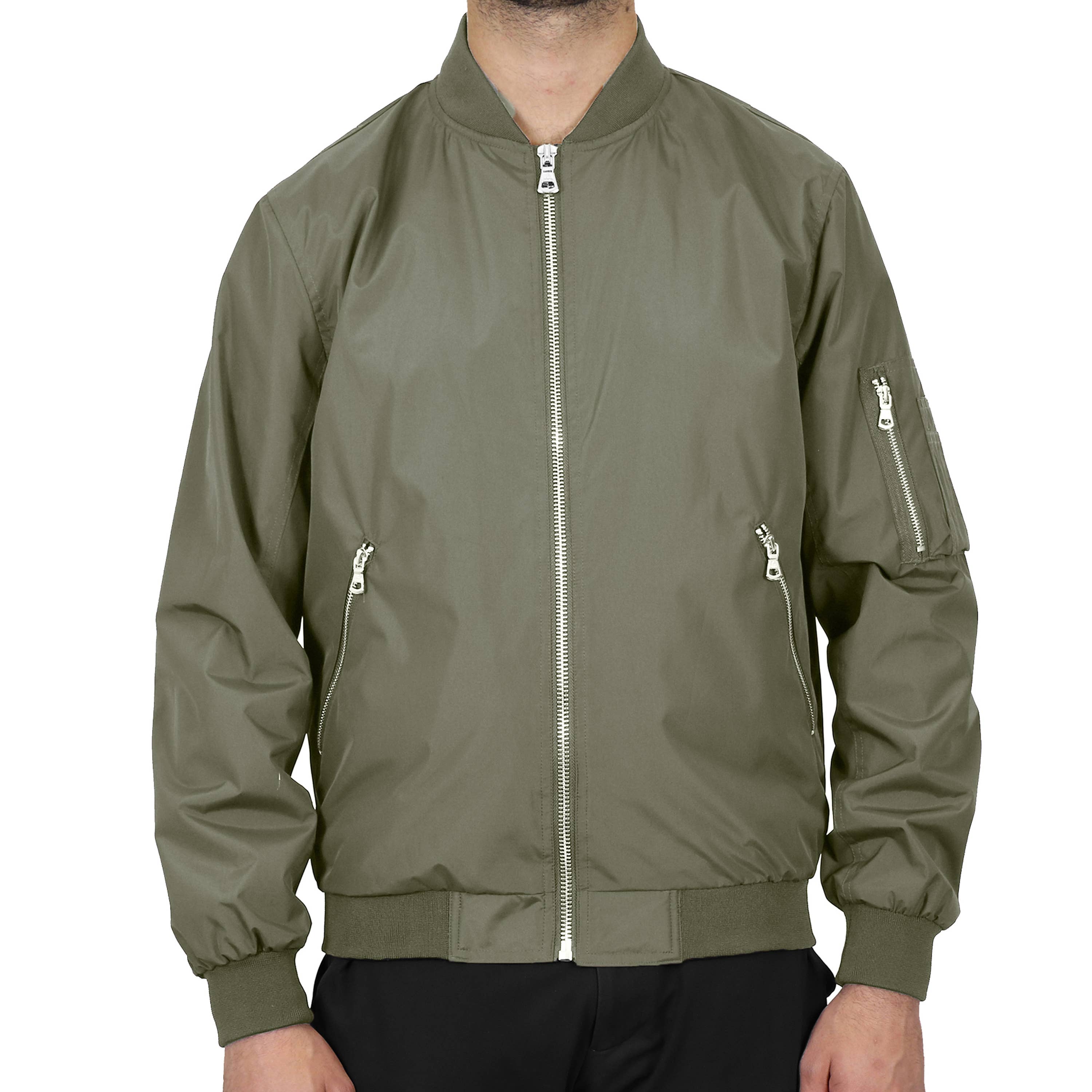 Galaxy By Harvic - Wholesale Windbreaker - Men's - Men's Lightweight Full-Zip Windbreaker Jacket FULL CASE1