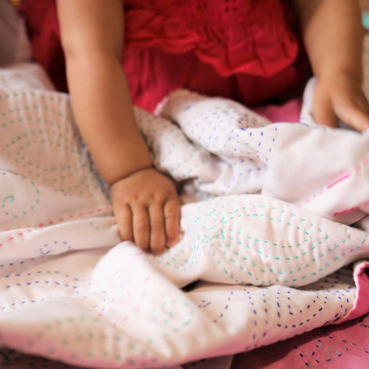 Happy Decke - Gaibandha (Blatt) für den Großhandel von Khushi Kantha (Happy Blanket)