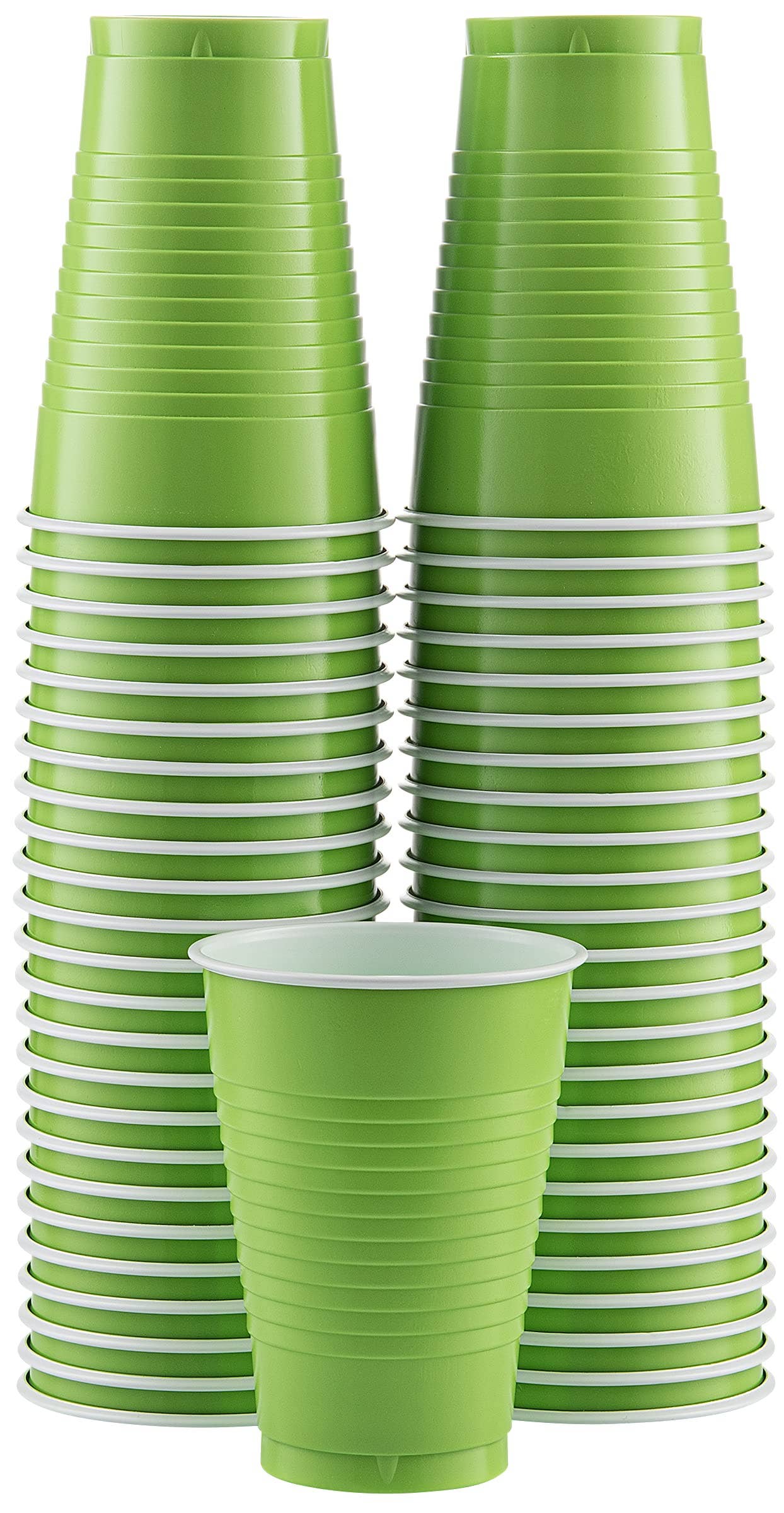 enday - Wholesale Disposable Cup - Disposable Plastic Cups 12-Ounce Plastic Party Cups 50 Pack9