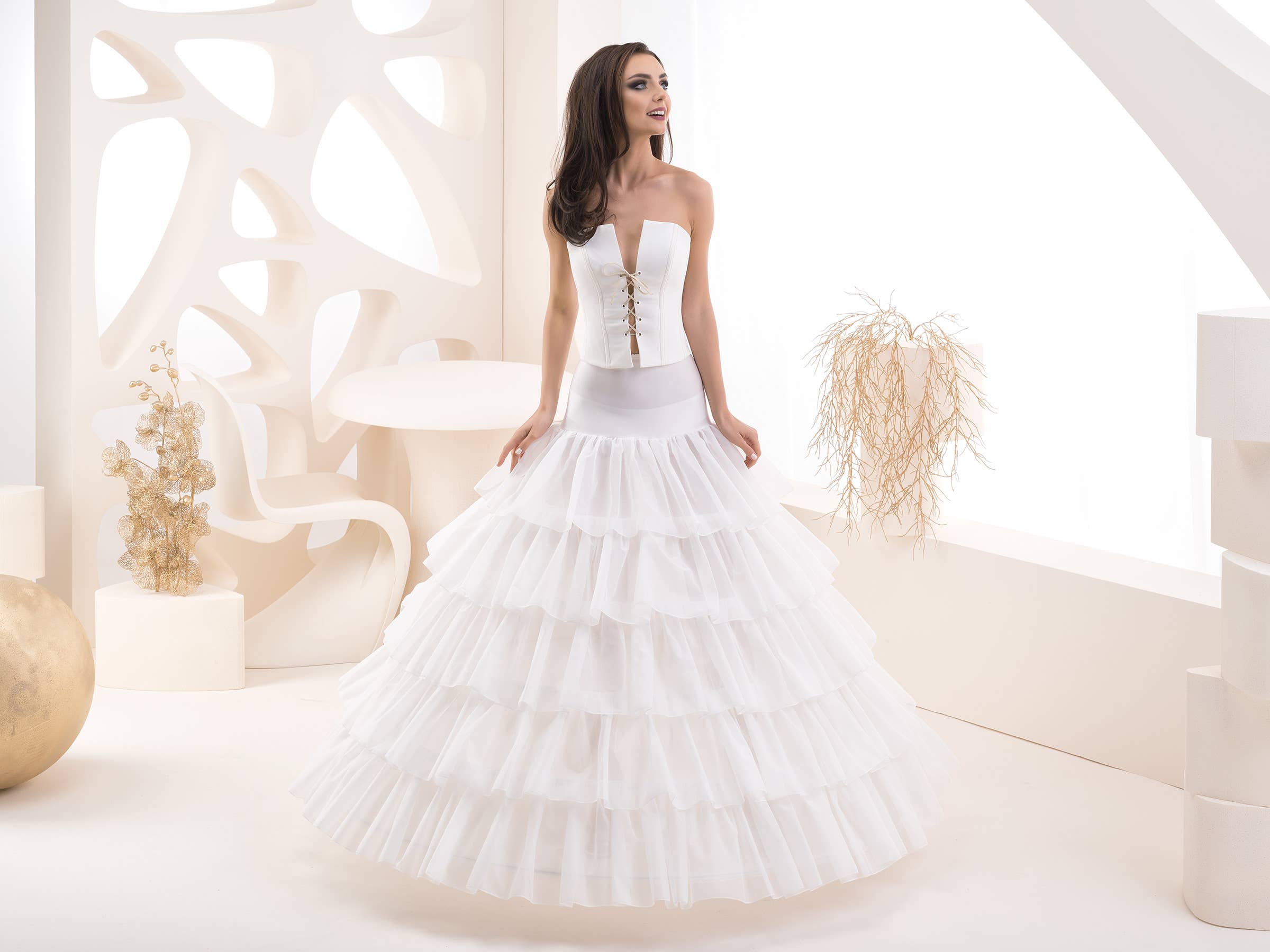 Bajabella – wholesale Klänning - Dam – Brudunderkjol och underkjol till klänning0