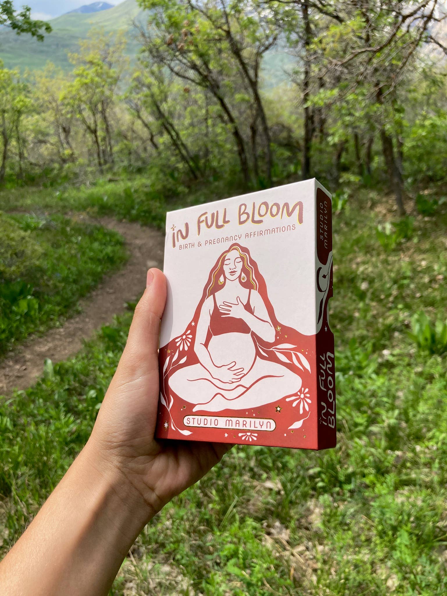 Studio Marilyn - Wholesale Tarot Cards - In Full Bloom Birth & Pregnancy Affirmation Deck2