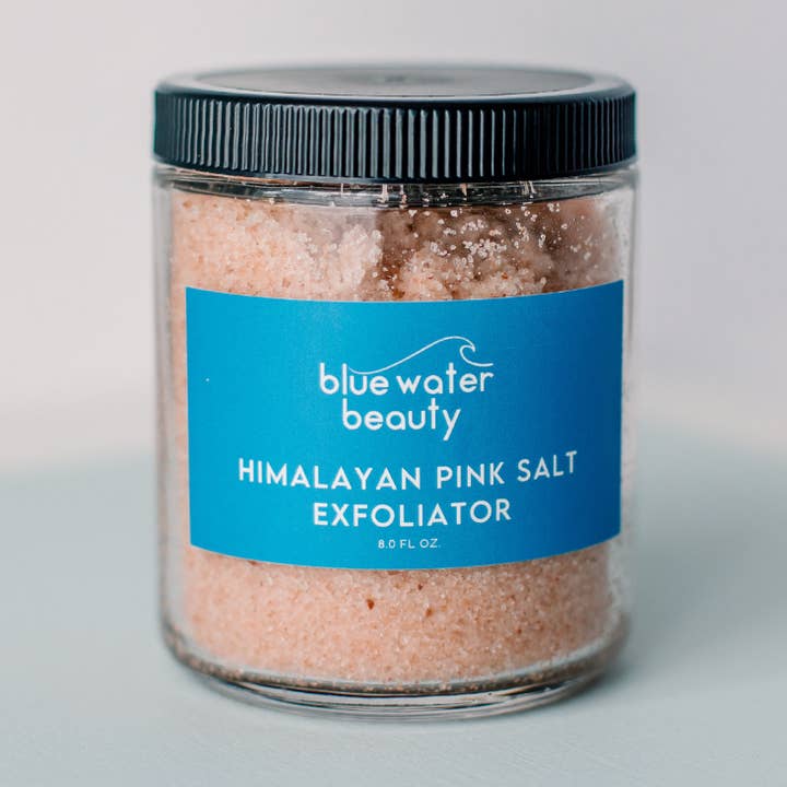 Himalayan Pink Salt Exfoliator for wholesale by Blue Water Beauty