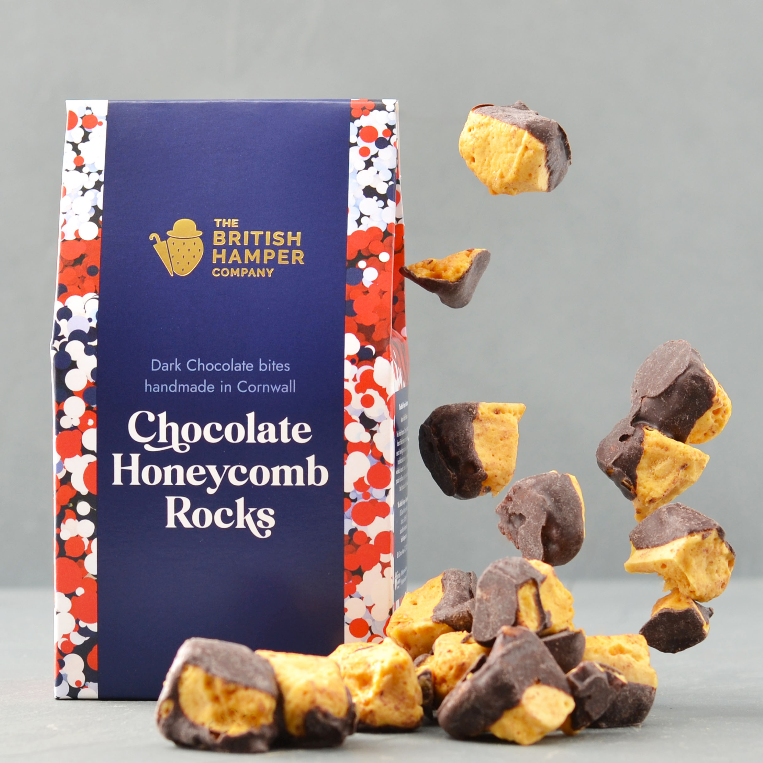 The British Hamper Company – wholesale Chocolate-covered sweets – Chocolate Honeycomb Rocks0