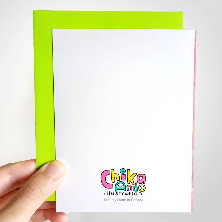 Chika Ando Illustration - Wholesale Love Card - Greeting Card - Lottery1