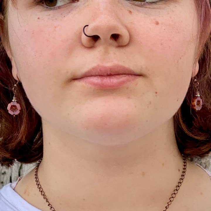 Casa Kira - Wholesale Dangle Earrings - Desert Flower Earring, Pink6