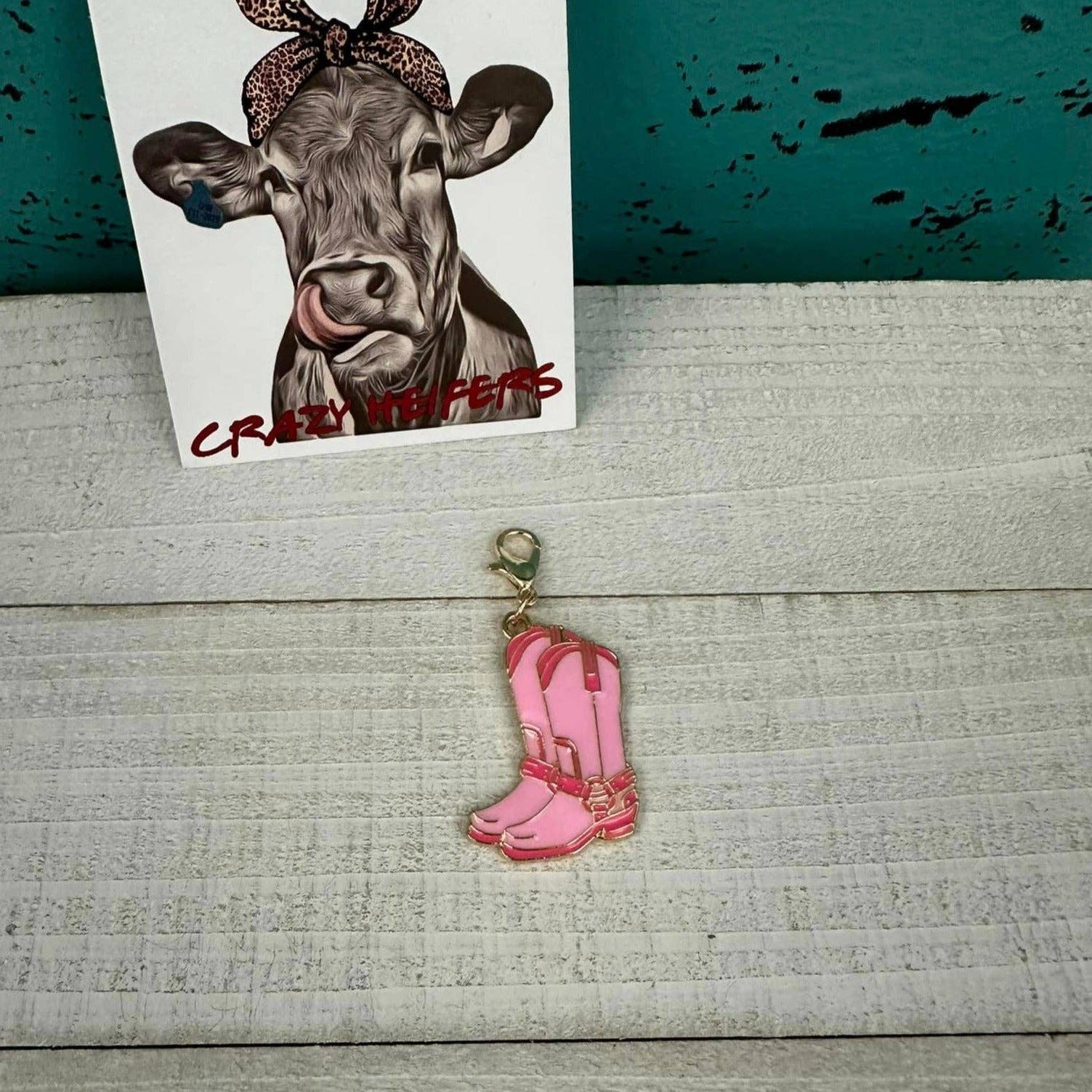 Crazy Heifers Wholesale - Wholesale Individual Charm/Pendant - Clip-on Charms Gold Tone V27