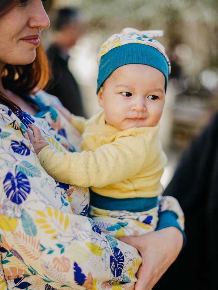 Jungle Nursing Sweater for wholesale by Petites Menottes