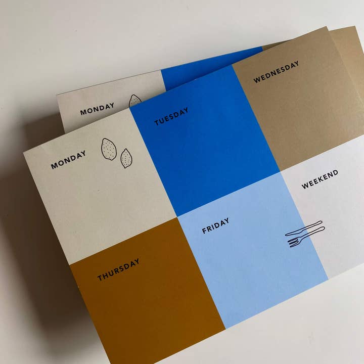 BlĂĄmst - Wholesale Planner - Meal Plan List / A5 / 52 sheets