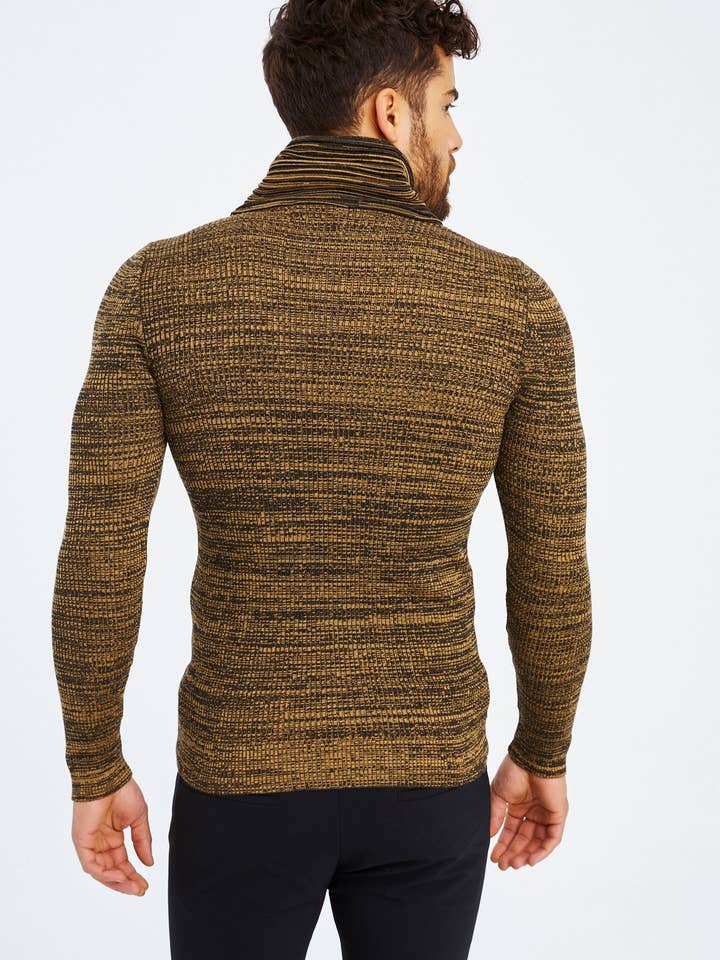 Leif Nelson GmbH - Wholesale Knit Sweater - Men's - Men's Knit Sweater Fine Knit Shawl Collar LN-15359