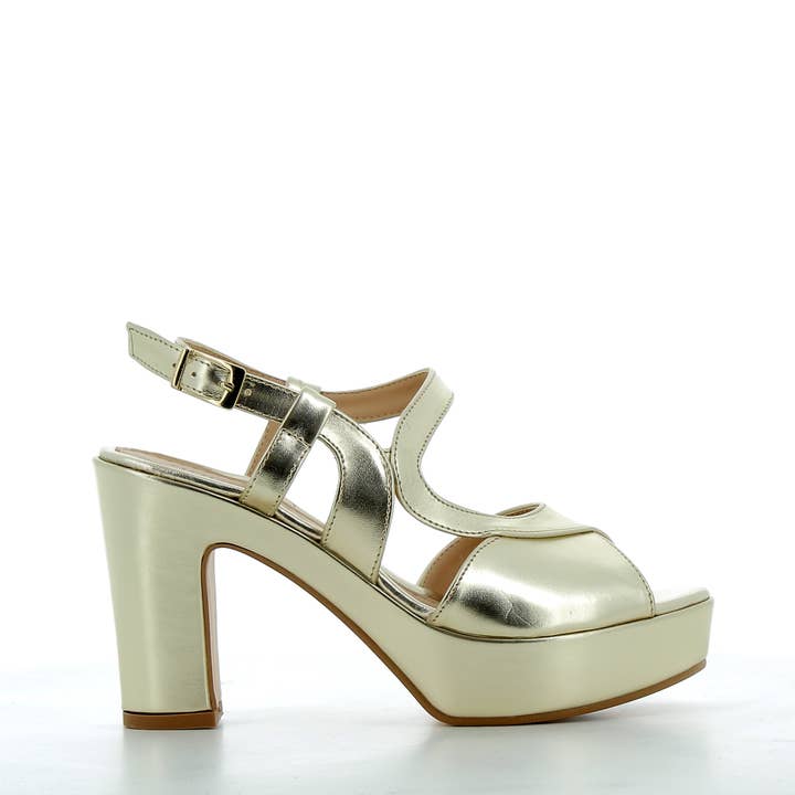 Hodea Sandálias Sarah Platina por atacado de HODEA