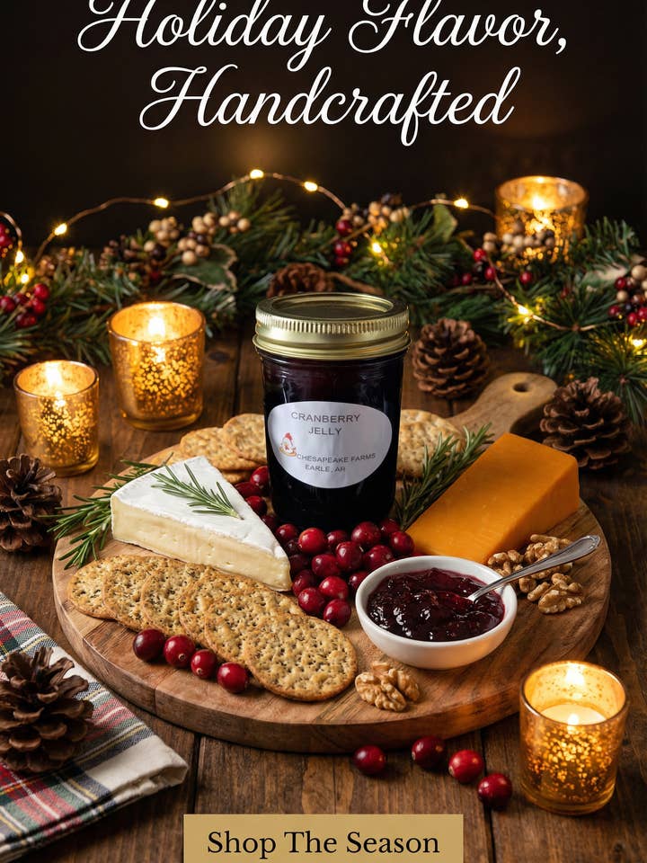 Biologische Cranberry Gelei 8 oz - Kleine Oplage, Veganistisch voor wholesale door Chesapeake Farms LLC