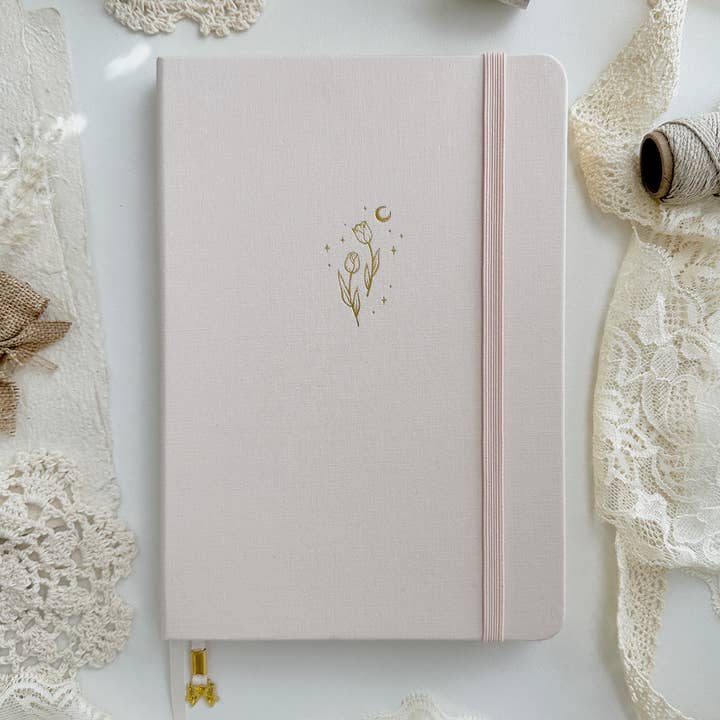 leelajournals – Großhandel Notizbücher – 120 g/m² | A5 | Tulpen-Notizbuch