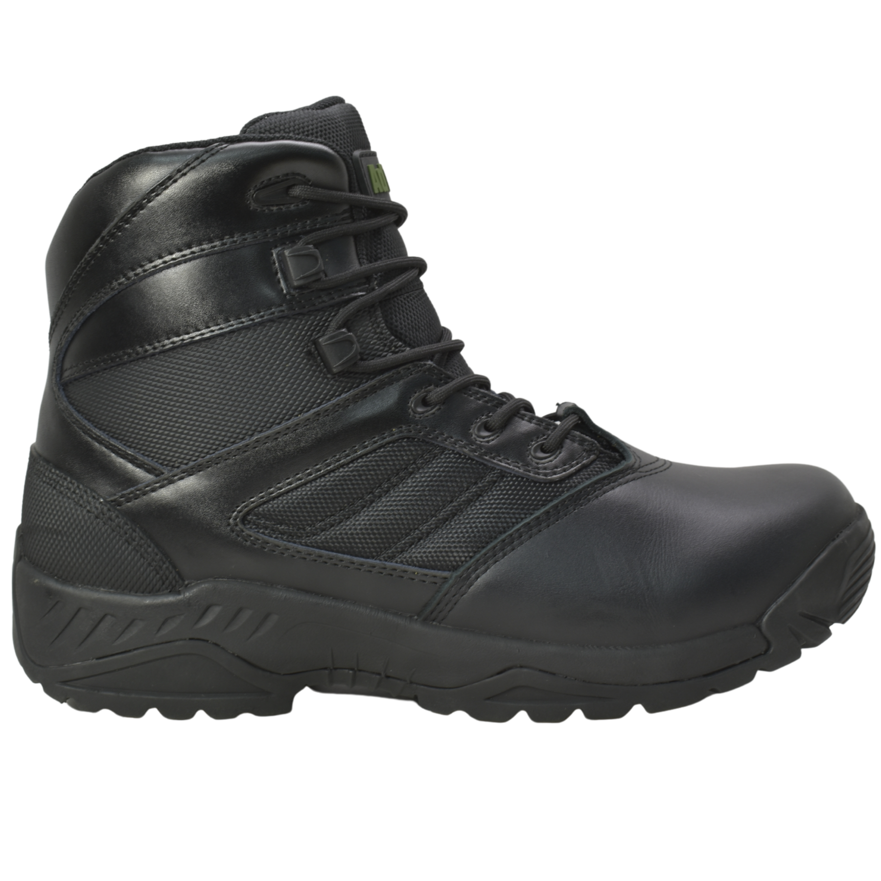 AdTec - Wholesale Hiking Boots - Men's - KT1002- Urban PDU - Men's 6" Black Tactical Boot [Composite Toe, WP, Side Zipper]2