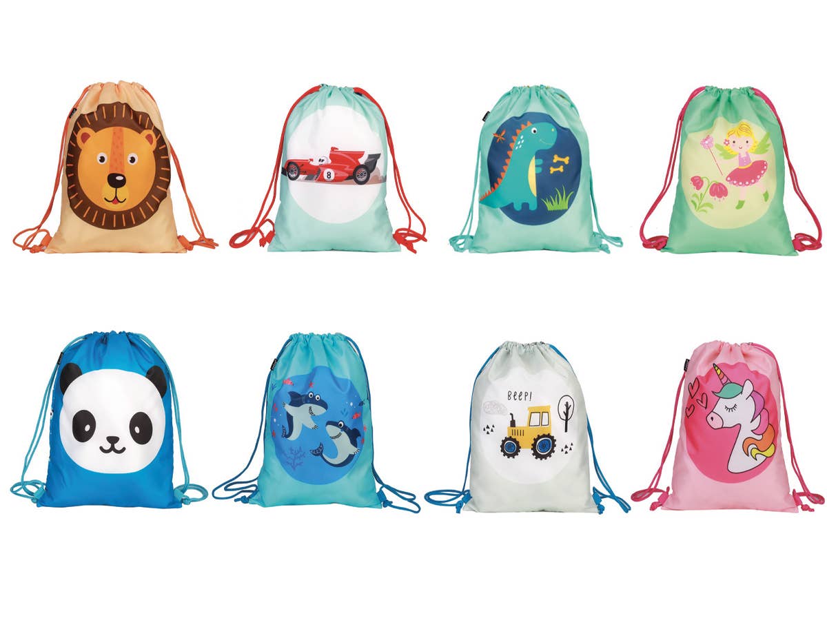 I-Total, I-Drink - Wholesale Drawstring Bag - Kids - Assorted Kids Sport Bags0