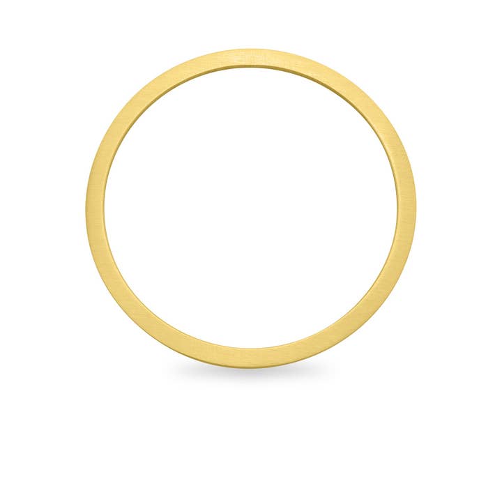 WJW - Wholesale Bangle Bracelet - Stainless Steel 18K Gold PVD Coated Blank Bangle Bracelet