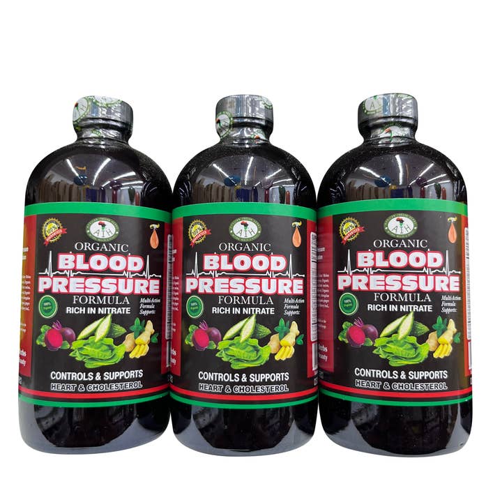 AfroCosmetics & Culture - Wholesale Oral Supplement/Vitamin - Blood Pressure Formula Pure Natural Organic 16 oz Bottle0