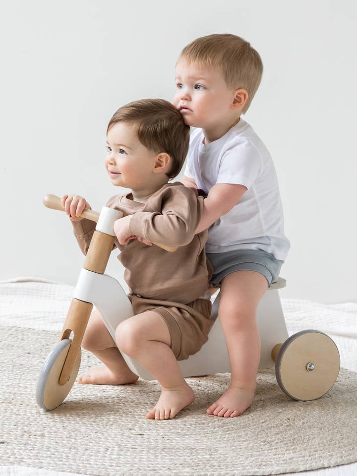 Colored Organics - Wholesale Sweatshirt - Kids - Organic Baby and Kids Portland Pullover - Truffle