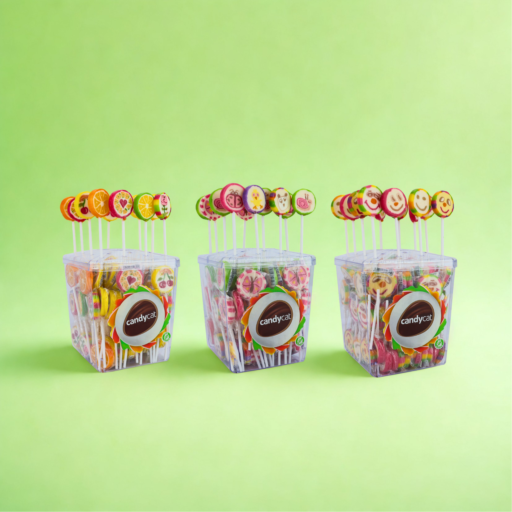 Candycat – Engroshandel Slikkepinde – Candycat - Rock Fruit slikkepinde - 100 stk. á 10 g1