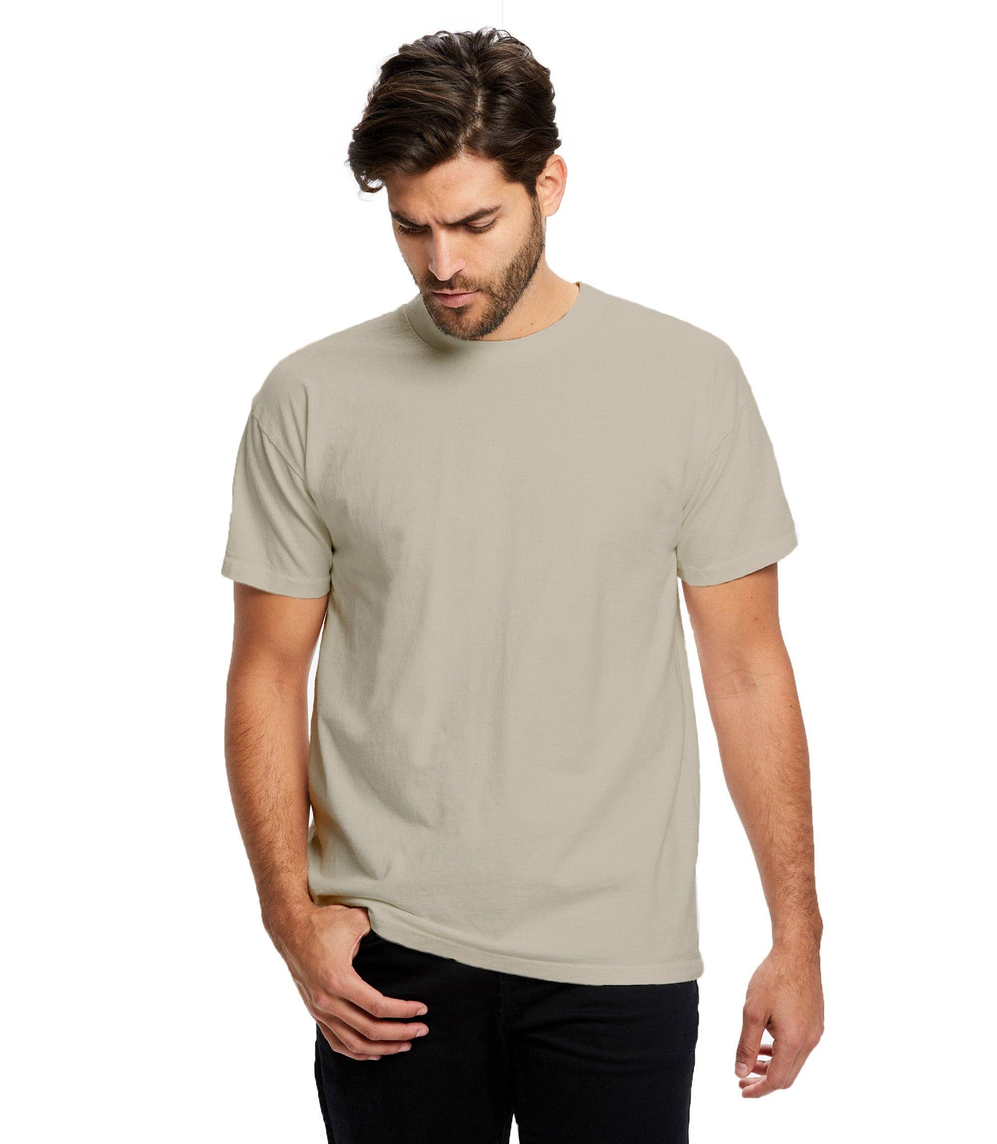 US Blanks - Wholesale T-Shirt - Unisex - Men's Vintage Fit Heavyweight Tee - Garment Dyed 7.7oz, 14's4