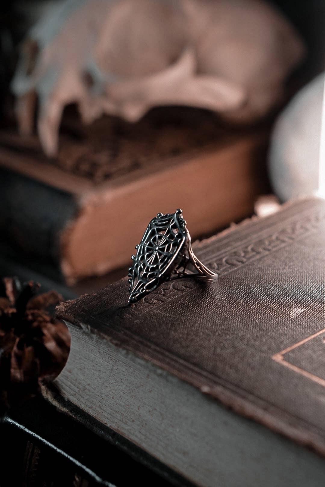 Lively Ghosts - Wholesale Cocktail/Statement Ring - Arachne Ring13