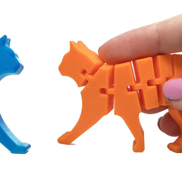Clever Contraptions - Wholesale Fidget Toy - Kids - Fidget Cat Articulating Stim Toy