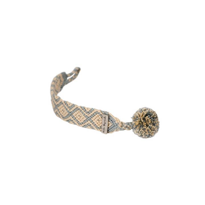 Bracciale STONE P01/One threath//Beige Sparkle per la vendita all'ingrosso da parte di Hilo Sagrado