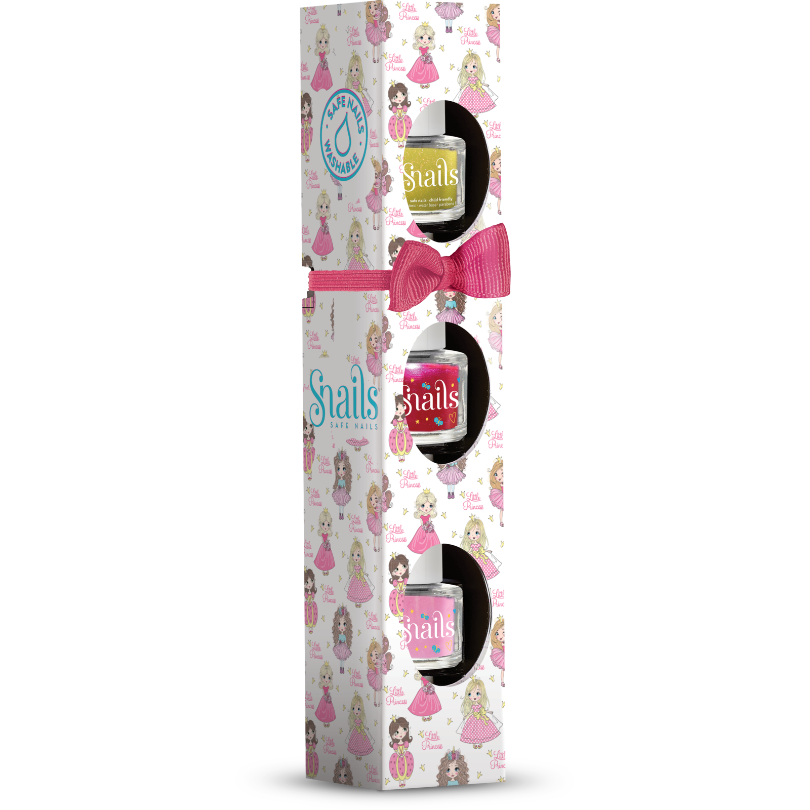 Challenge and Fun, Inc. - Wholesale Nail Polish - Kids - Snails Washable Nail Polish Gift Pack (3x 7oz bottles)2