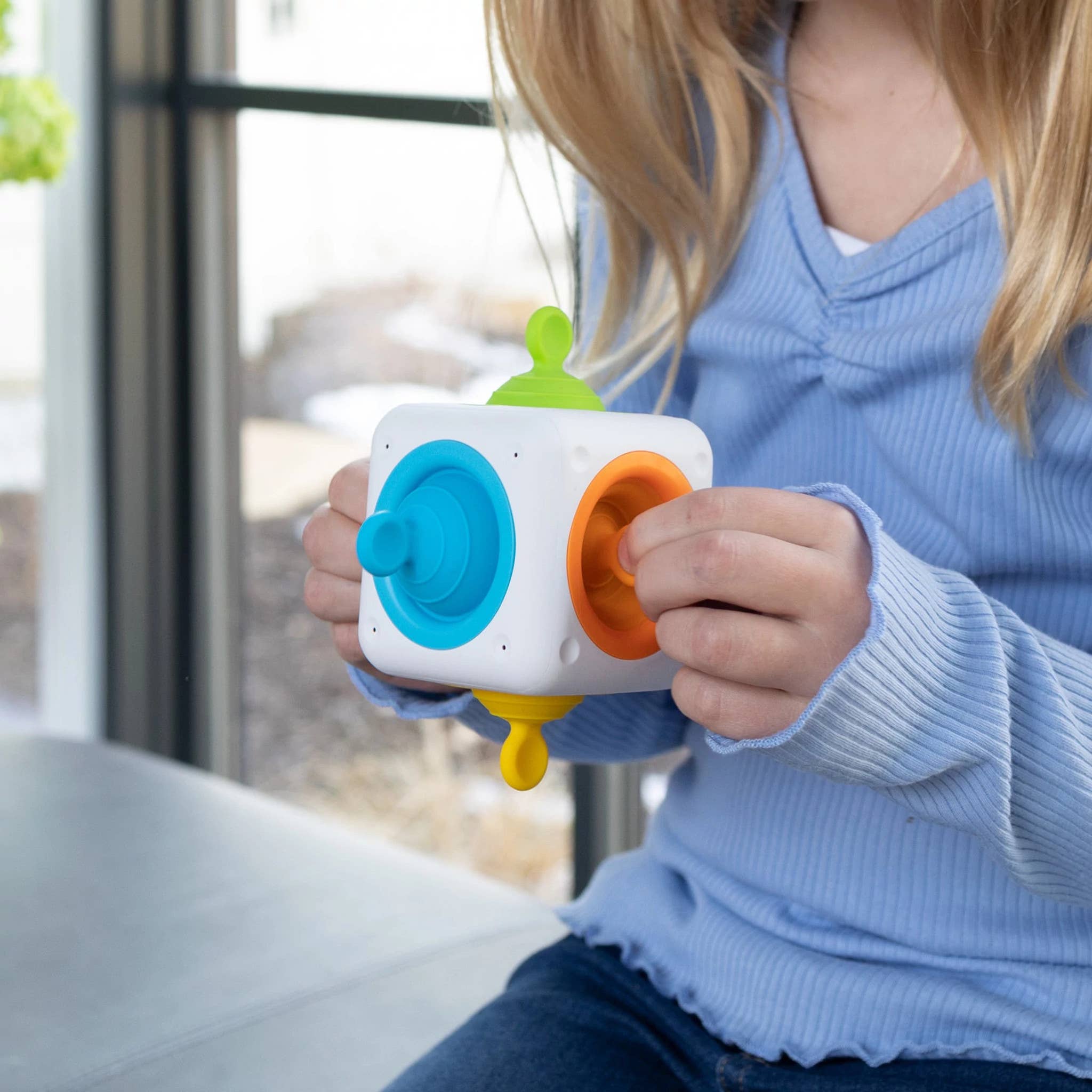 Fat Brain Toy Co. - Vente Fidget/jouet anti-stress – enfant - Tugl Cube3
