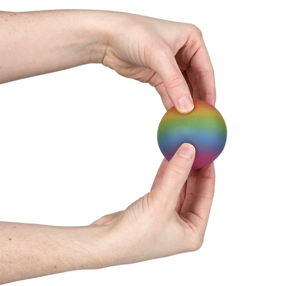 La Luna Bella - Toys – Engroshandel Klemmelegetøj - Børn og baby – 2,4 „Rainbow Squeezy sukkerkugle 12ct LLB Squishy Legetøj2