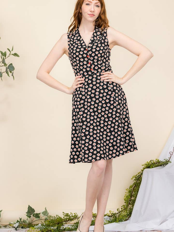 VESTIDOS VINTAGE-EBJD631 para venta al por mayor de Tulip.B