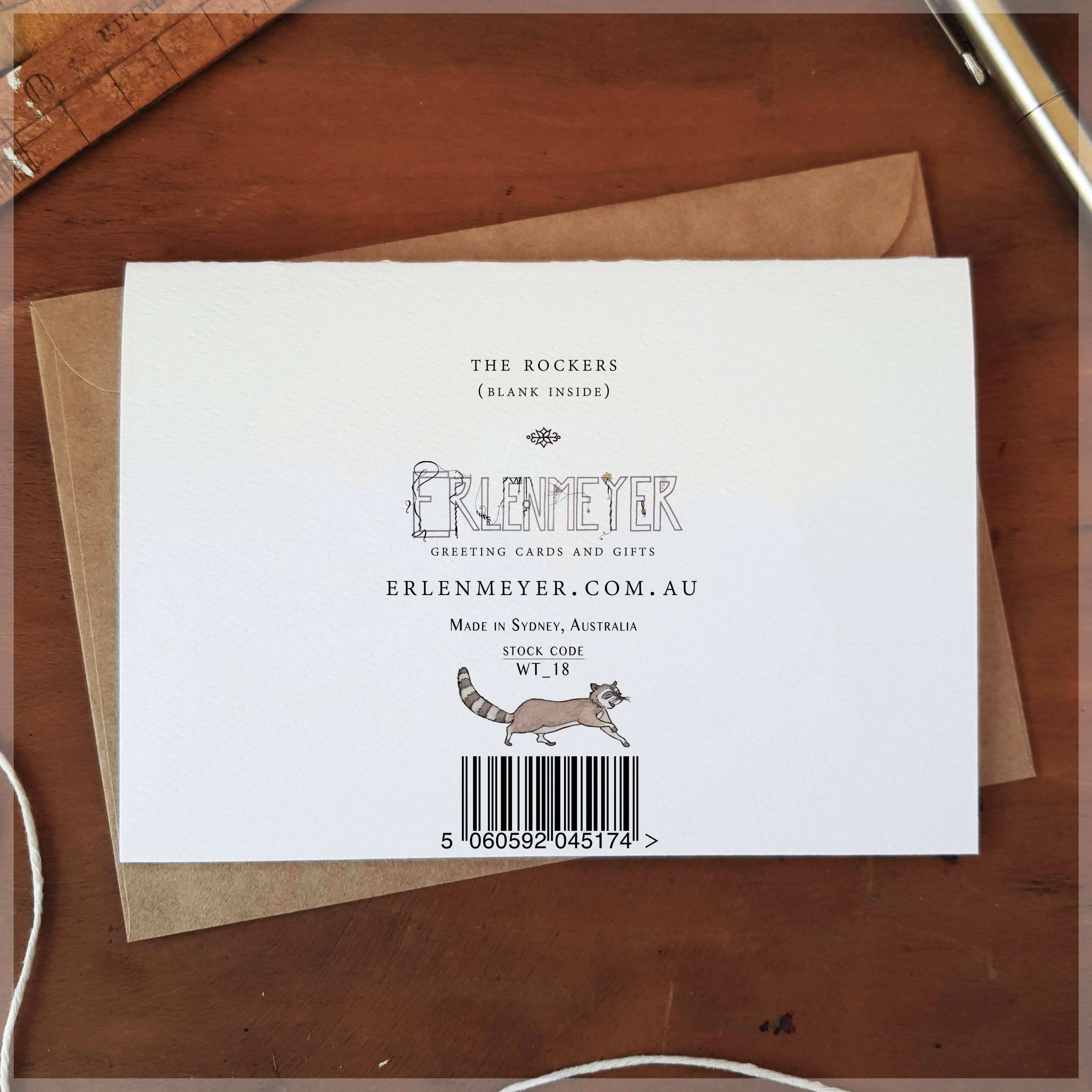 Erlenmeyer Art - Vente Carte de vœux classique - The Rockers - Carte de vœux2